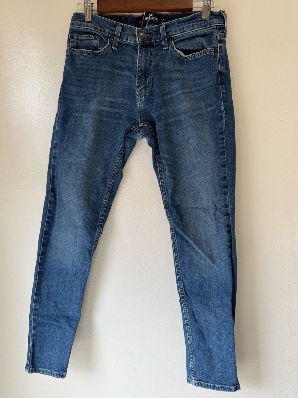 Hollister Skinny Blue Jeans (29X30)